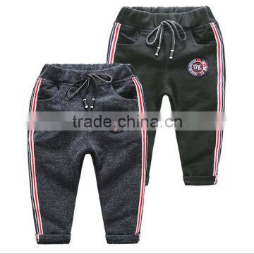 Latest fashion trousers design wholesale cotton joggers pants for boys