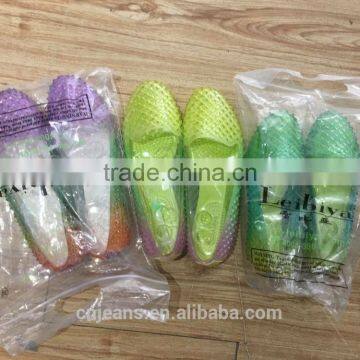GZYsummer Hotsale Stocklot Crystal Women Slipper