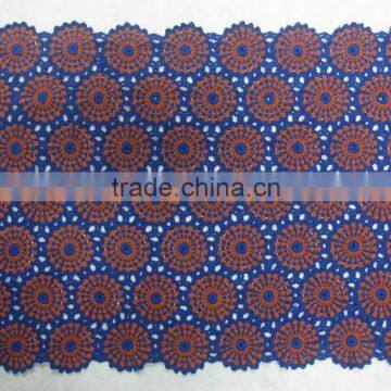 100% Cotton Crochet Pattern Design Fabric photo-2