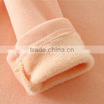 Factory In-stock Supply Solid Colors Undershirts Long Sleeves Girl Undershirt Floral Appliqued Girls Cotton Eco-friendly Clothes photo-5