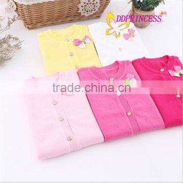 2015 factory wholesale wool handmade sweater design for girl