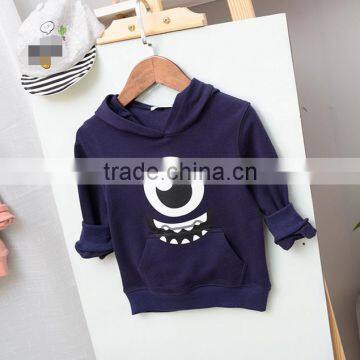 YE5216 Autumn 2017 Children Clothing Cotton Long-sleeved Children Hooded Coat photo-4
