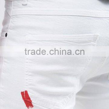Jeans Style Fashion Denim Shorts Distressing Jeans for Men photo-3