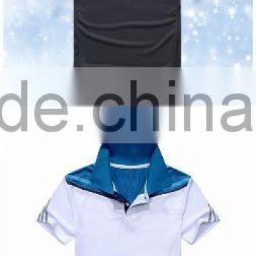 New Design Mens Color Combination Polo Shirt 100% Cotton Wholesale China photo-5