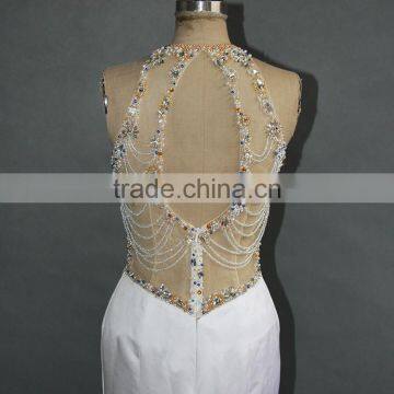 Chinese Sexy Mermaid Wedding Dress/Beaded Wedding Dress photo-6