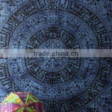 Tapestry Wall Art Hippie Tapestry Mandala Tapestry Black & White photo-4