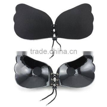 Walson Summer Women Strapless Self Adhesive Push-up Invisible Silicone Bra photo-4