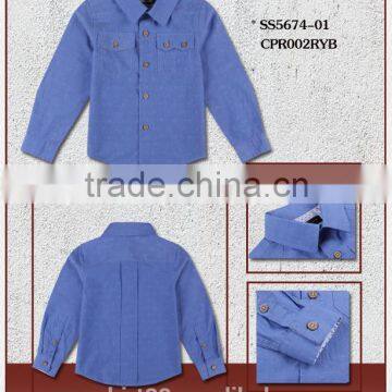 Designer Collection of Dots Check Kid Shirt Children Shirt photo-4