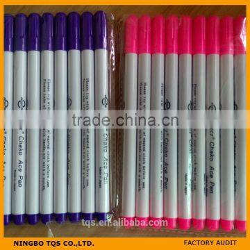 Water Erasable Pen/Water Soluble Pen/Auqa Marker Pen/Washable Pen/Tailor Chalk/Sewing Chalk Pen