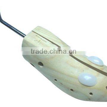 Customized colorful painted wooden shoe stretcher