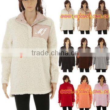 Fashion Low Moq Sherpa Pullover photo-2