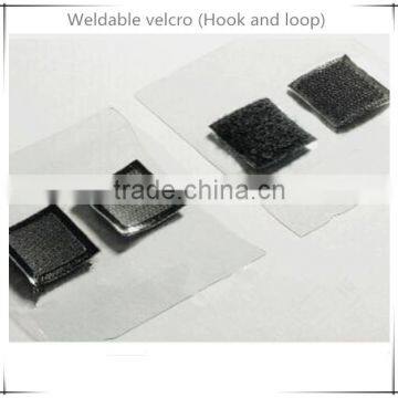 Nylon Weldable hook and loop for fabric and PVC surface