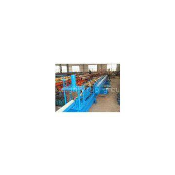 Color Steel Sheet Gutter Roll Forming Machine with K Shape , 8 - 15 m / min