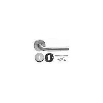 304 Stainless Steel Door Handles With Lock / Stainless Steel Pull Handles