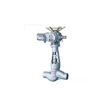 the power station electric welding cut-off of globe valve