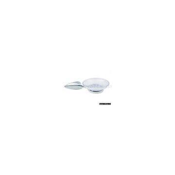 SOAP DISH WITH GLASS