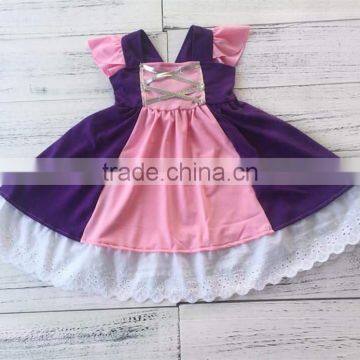 Good offer fashion design exquisite princess rapunzel dress