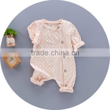 B22438A Fall cute baby clothes Lovely Little stars printting baby rompers