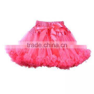 Boutique custom colors young girls mini puffy fluffy tutu skirt for girls make tutu