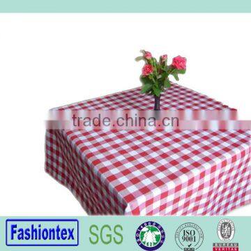 fast supplier fabric square table cloth for restaurant or dining room