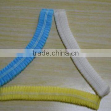 Plastic High Quality Bouffant Cap Food Industrial Disposable Nonwoven pp Fabric Clip Cap/hair Net photo-4