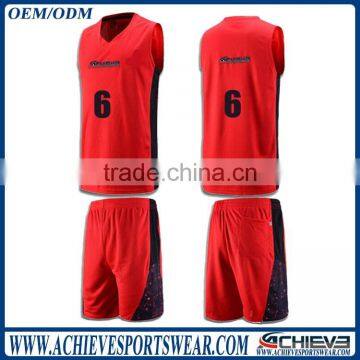 2017 Wholesale Basketball Shorts, New Best Sublimation Basketball Uniform