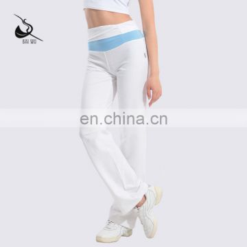 116110019 High Quality Contrast Color Jazz Pants