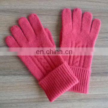 China supplier Various 100% Winter cashmere gloves price