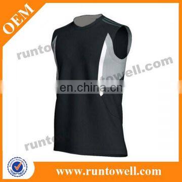 Runtowell 2013 coolmax custom design running vest / running vest / customize running singlets