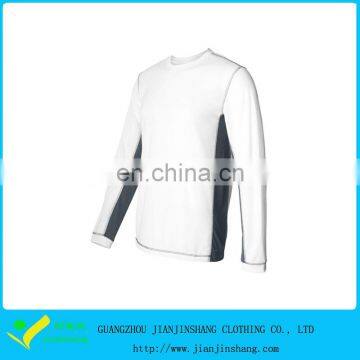 2015 Factory Manufacturer Long Sleeve Sport Active T Shirts With Custom Design