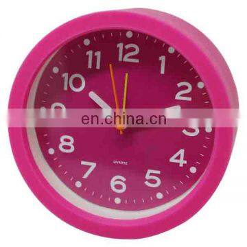 (S5158) Round desktop silicon alarm clock