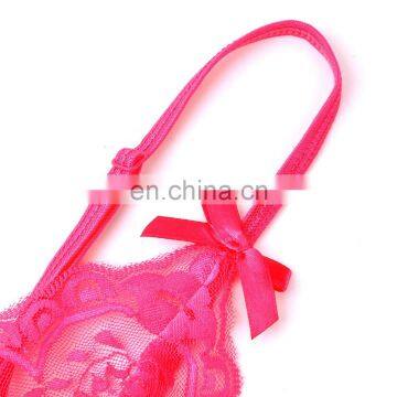 Padded Sexy Lingerie Mature Woman Women's Sleepwear photo-4