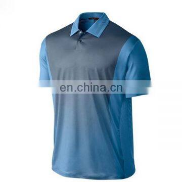 Dye sublimation dri fit golf shirts wholesale