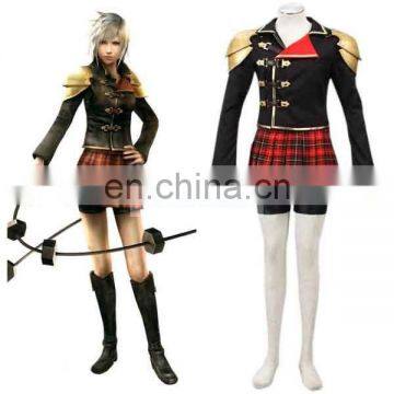 Rose team-Final Fantasy Type-0 Suzaku Peristylium Class Zero NO.7 Seven Game Sexy Halloween Carnival Costume