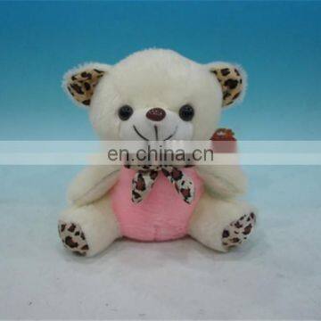 WMR2014023 White Bear Animal Toys with Cute Tie