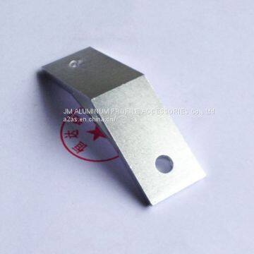 Two Hole Open Angle Connector Aluminum Bracket 135 Degree 30-135