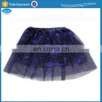 Children Girls Spider Web Tutu Skirts Dress for Halloween Party photo-1