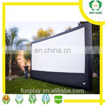 HI high quality outdoor inflatable movie screen, used inflatable screen for sale