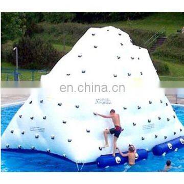 inflatable iceberg water game, air mountain inflatable