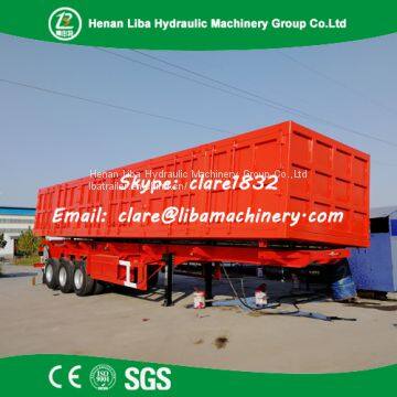 Coal Transport Used Dump Trailer 50 Ton 60 Ton 100 Ton Direct Factory Tipper Trailer photo-2