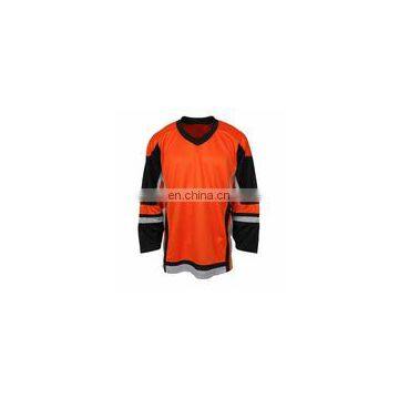 Hot Sale Firstar Stadium Orange Blank Practice Hockey Jersey