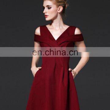 2016 Summer Women Sexy party Dress strapless Deep V Neck Dress Plus Size evening dress