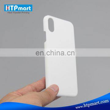 Free Sample DIY Blank 3D Sablimation Heat Transfer Printing Case for iPhone X of Good Quality