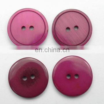 Hot sale 32L red resin button coat button