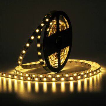 DC12V LED Strip 5050 60LEDs /m 5M IP20 IP65 LED Flexible Strip Light 5050 SMF + DC12V Adapter White / Warm White photo-4