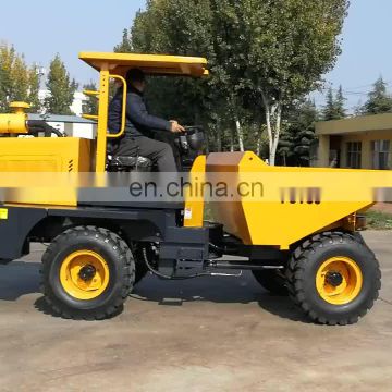 3ton dumper with cabin, diesel site dumper, articulated site dumper hot sale