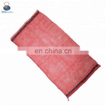 Wholesale customized PP leno red onion mesh bags