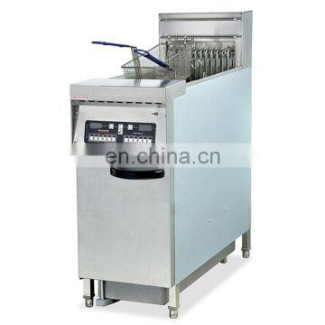 IS-DF-32A Safety And Energy Saving Electric Fryer Computer-Board Fryer Double Sieves Double Oil Cylinders With Oil Filter