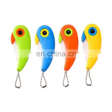 Wholesale Bird Shaped Creative Kitchen Gadgets Bird Kitchen Ceramic knife Food Fruit Vegetable Gadgets