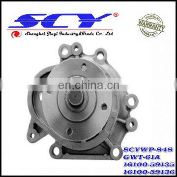 Auto Water Pump For TOYOTA GRAF:PA775 QH:QCP2981 16100-59135 16100-59136 16100-59137 16100-59138 16100-59139